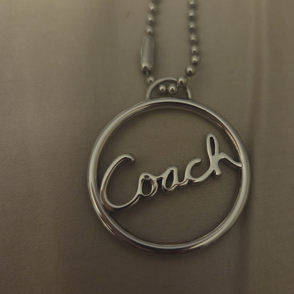 Coach Silver Keychain - Picture 2 of 4